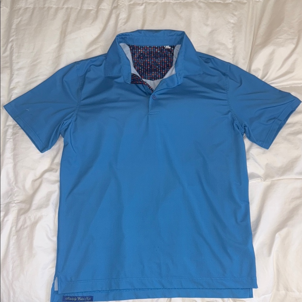Robert Graham Vibrant Blue Polo Shirt